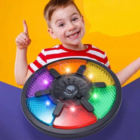 6-knaps håndholdt elektronisk hukommelsesspil legetøj med lys og lyde til børn fra 8 år og op efter gaver til børn FLYE242692