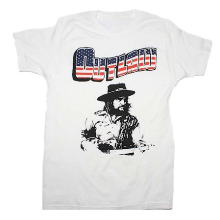 Waylon Jennings T-tröja Waylon Jennings Outlaw T-shirt
