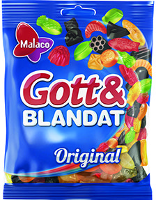 MALACO Gott & Blandat Godispåse 160 g