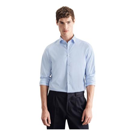Seidensticker Business Shirt X-Slim , Blauw , Heren , Maat: S