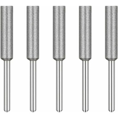 Diamant motorsavsskærper bur 4mm slibesten 5 stk