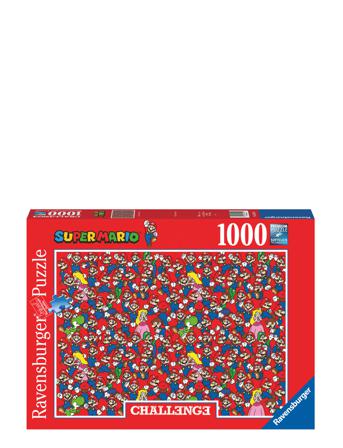 Super Mario Utfordring 1000P Toys Puzzles And Games Puzzles Classic Puzzles Multi/mønstret Ravensburger