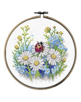 Broderikit Flexibillede Mariehøne - Orchidea