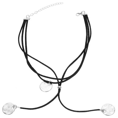 Kerrostettu Choker-kaulakoru Naisille Pitkä Riipuskaulakoru Tytön Korut