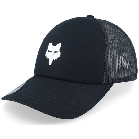 Fox - Preto trucker Boné - Fox Head Hat Black Trucker @ Hatstore