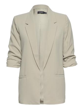 Slshirley Blazer Blazers Single Breasted Blazers Beige Soaked In Luxury