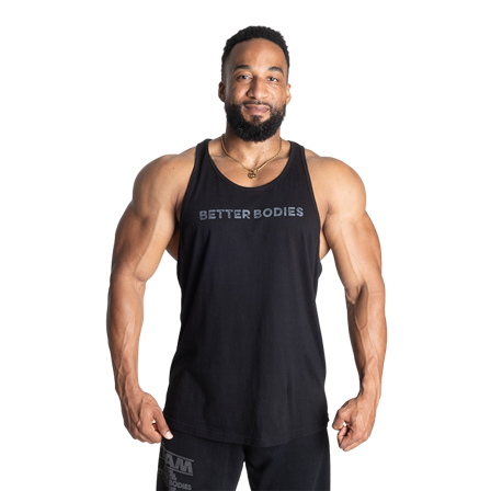 Better Bodies Logo Essential T-back, Black
