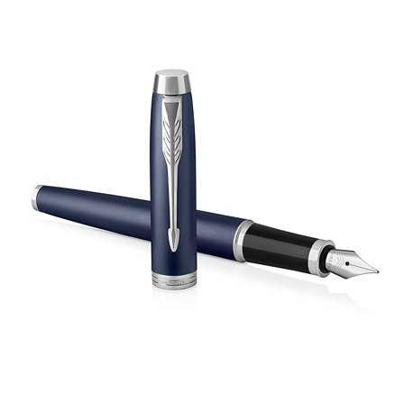 Parker IM Matte Blue/Chrome stylo-plume