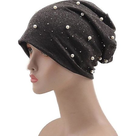 Talvipipo Pehmeä Lämmin Kiiltävä Strassit Yksivärinen Naisten Pipo