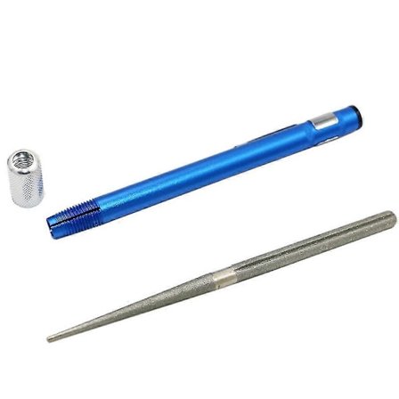 3-i-1 Diamant Lommebryne for Jakt, Utendørs Kjøkkenknivsliper, Penn-fil