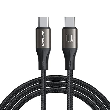 Joyroom USB-C to USB-C Cable Fast Charging 100W, 1.2m - Black