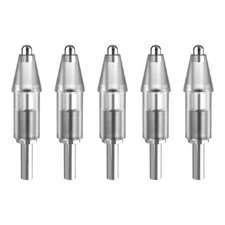 För Inspiration Stylus Penntipsnål Rör 2:a Metall Stylus Tablet Ersättnings Penntips Skydd,d