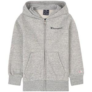 Kids - Champion Branded Zip-up Hoodie Grey 11-12 Years - Jumpers and knitwear - 11-12 years - Grey