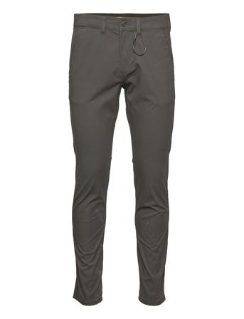 Pants Woven Chinos Bukser Grå Esprit Casual