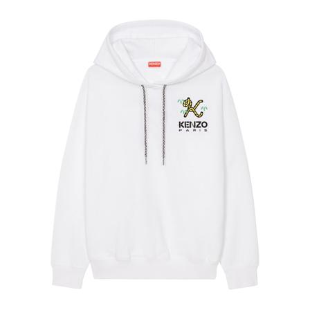 Kenzo - Hoodies - Vit - Dam - Storlek: L, Dam, Storlek: L