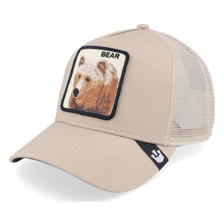 Goorin Bros. - Beige trucker Caps - Big Bear Khaki A-Frame Trucker @ Hatstore