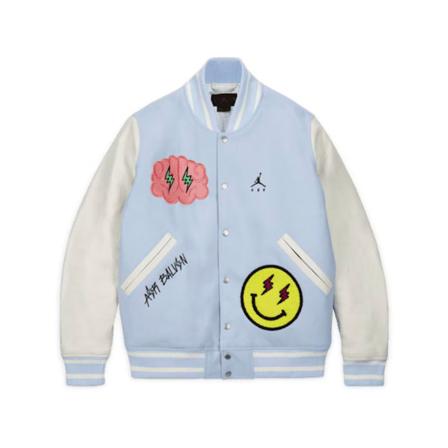 Jordan Bomber Jacket , Blauw , Heren , Maat: L