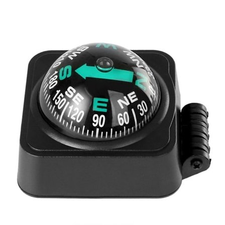 Bils instrumentpanel navigationskompassboll för båt marin lastbil inredning