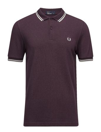 Twin Tipped Fp Shirt Polos Short-sleeved Fred Perry