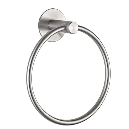 Handdukshängare Handdukshållare Utan Borrning, Självhäftande Lim, Rostfritt Stål, Borstad Finish