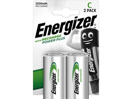 ENERGIZER Batteri Laddbar C HR14 2/fp - Lyreco - Kontorsmaskiner - Batterier - Uppladdningsbara