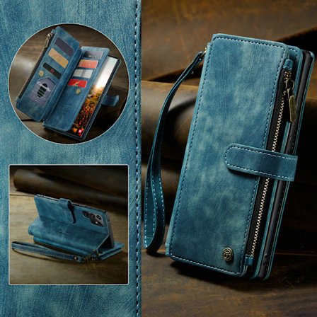 Caseme c30 Floral för iPhone 12/12 Pro Grön