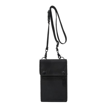 Crossbody-veske telefonveske SVART