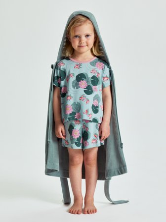 Polarn O. Pyret - Two-piece pyjamas with underwater print - 86 - 92 - Childrenswear - green