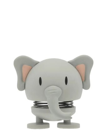 Hoptimist | Hoptimist Soft Elephant S Grey | S