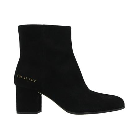 Common Projects, City heeled ankle boots Czarny, Kobieta, Rozmiar: 38 EU