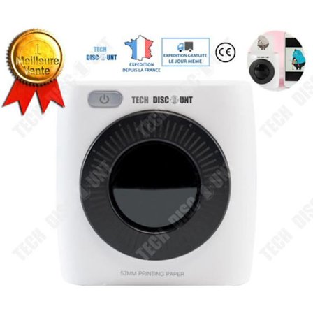 Mini skrivare - TD - Bluetooth - 300dpi - 1000mAh - Bärbar