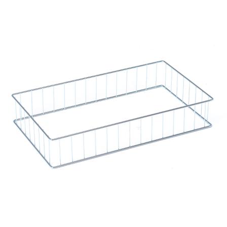 Gitterkante für unteren Fachboden, 730 x 430 x 135 mm