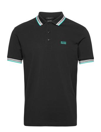Paddy Polos Short-sleeved Svart BOSS