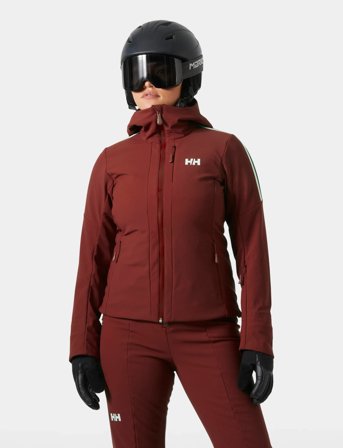 Helly Hansen W Avanti 3-In-1 Softshell Jkt - Burgundy - XS