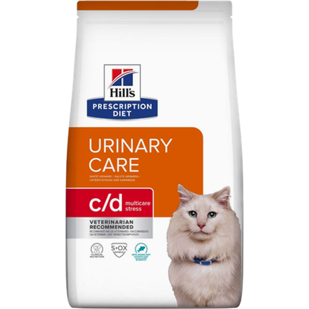 Hill's Prescription Diet Feline - c / d Urinary Multicare Stress Ocean Fish 8kg - Katt - Kattefôr & kattemat - Veterinærfôr for katt - ZOO.no