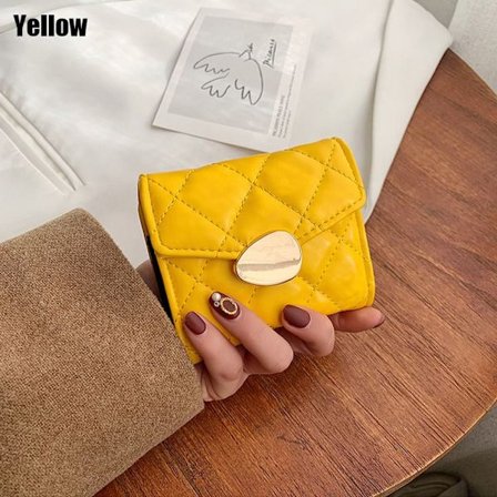 Korthållare Kort plånbok GUL - spot sales