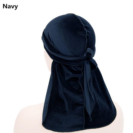 1st Durags Caps Bandana Hat NAVY