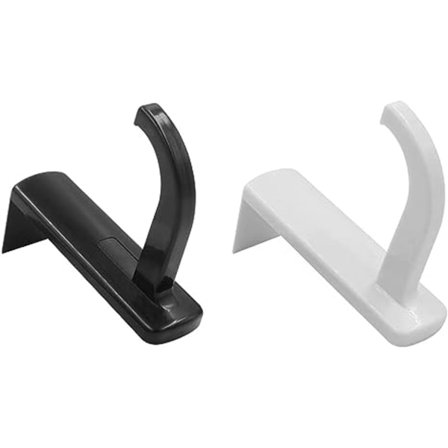 2 stk. Hovedtelefonstativ Krog Headset Holder Hanger Stick-on Support til Computer