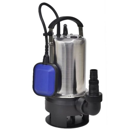 vidaXL Dränkbar smutsvattenpump 750 W 12500 l/h