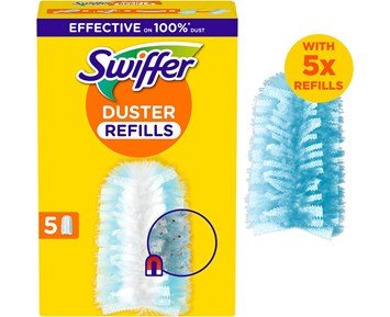 Swiffer Duster Refills 5 pcs - 5-pack refiller till Swiffer Duster dammvippa