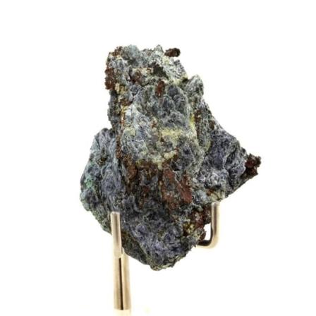 Stenar och mineraler. Inhemsk koppar. 55,0 ct. Les Clausis-gruvan, Saint-Véran, Frankrike.
