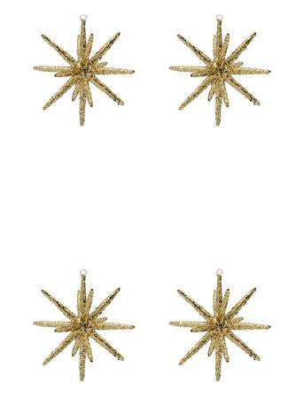Ornaments, Hdspike, Brown W. Glitter Home Decoration Christmas Decoration Christmas Baubles & Tree Accessories Gold House Doctor