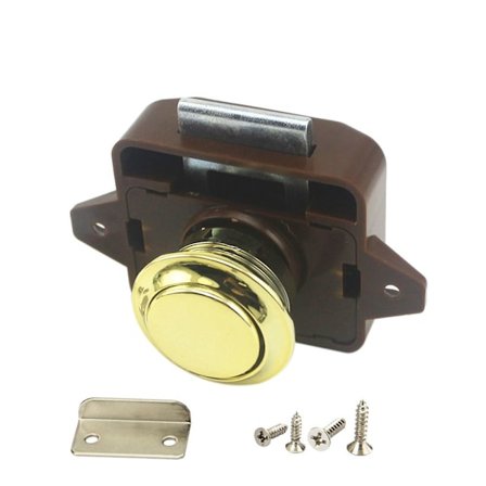 Trykknapp Trykklås GULL