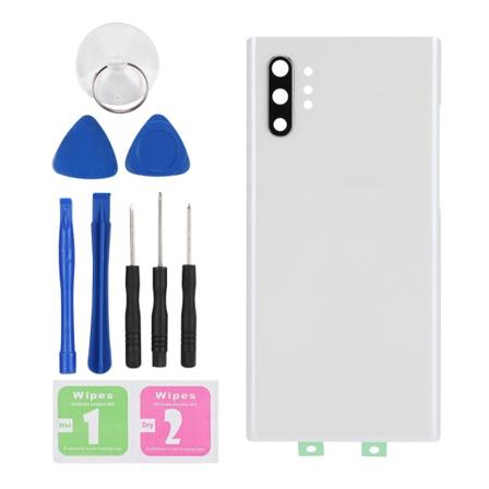 BW-SMBCH NOT10+ Lasimatkapuhelimen akun luukun cover Cap osat Tarvike Samsung Note10 plus (valkoinen)