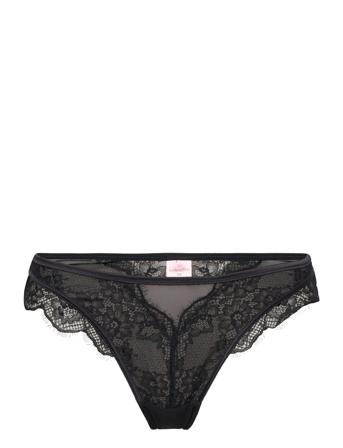 Elissa Hl Brazilian R Lingerie Panties Brazilian Panties Svart Hunkemöller*Betinget Tilbud