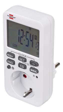 Brennenstuhl Comfort-Line - automatisk strømsvitsj - 3600 watt