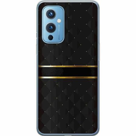 Oneplus 9 Genomskinligt Skal Golden Stripes