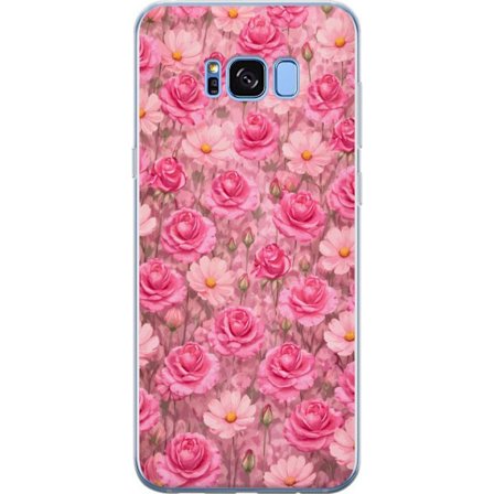 Yhteensopiva Puhelinkuori Samsung Galaxy S8 Petal Reverie Blush Rose