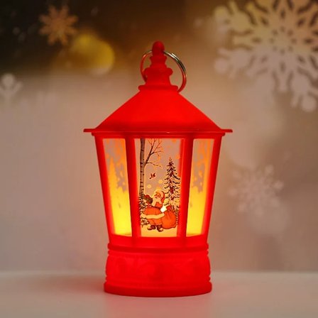 Jul LED Lysestake Lampe Lille Natt Lampe Gammel Mann Snømann Jule Tre Ornamenter