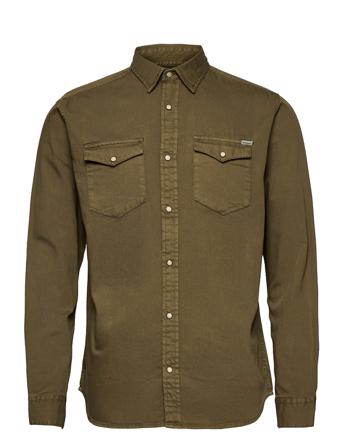 Jjesheridan Shirt L/S Noos Skjorte Uformell Grønn Jack & J S